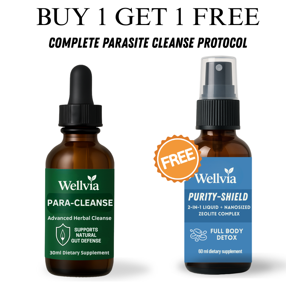 [ONE TIME OFFER] BUY 1 GET 1 FREE  wellvia™ Para-Cleanse