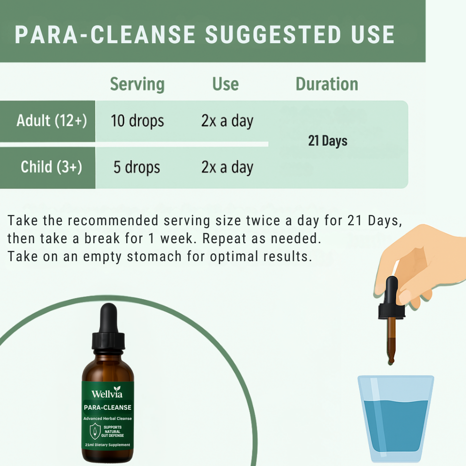[ONE TIME OFFER] BUY 1 GET 1 FREE  wellvia™ Para-Cleanse